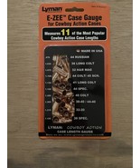 LYMAN  RELOADING  E-ZEE CASE GAUGE FOR COWBOY ACTION CASE LENGHTS - $10.80