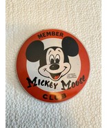 early mickey mouse club Painted pin htf blue back made in japan stamp - $4,798.09 MXN