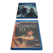 Harry Potter Half-Blood Prince Immortals 3D 2 Action Blu-Ray DVD Movies Bundle - £11.66 GBP