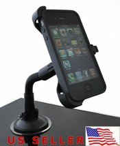 New iPhone 4s 4G WORKS WITH BUMPER Car Window Dock Mount windshield sprint at&amp;t - £3.35 GBP