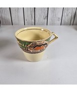 Myott Country Side Tea Cup Saucer Thatch Cottage Scene 5.75in Made in En... - $15.84