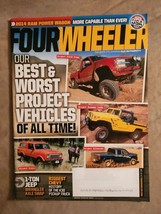 Four Wheeler Magazine August 2014–Our Best &amp; Worst Project Vehicles of All Time! - £13.50 GBP