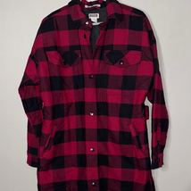 Duluth Trading Company Women’s Folklore Flannel Insulated Duster Jacket ... - $58.80