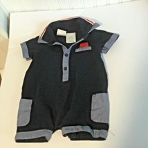 Koala Kids Infant Sz 9 Months 1 Pc Short Suit Blue Red  - $6.93
