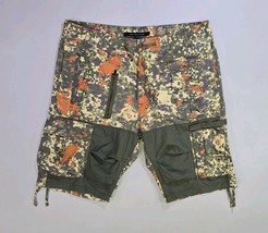 VTG Sean John Cargo Shorts Mens 38 Camo Multipocket 100% Cotton Paratroo... - $39.38