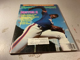 April 15 1985 Sports Illustrated Magazine Doctor K Dwight Gooden Strikeout King - £7.86 GBP