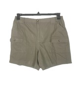 Men&#39;s Khaki Covington Hiker Shorts. Size 36. 100% Cotton.  2 Sides Elastic. - $25.63 CAD