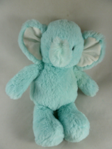 Carters Plush Elephant Blue White Ears Soft Baby TOY 2017 - £11.86 GBP