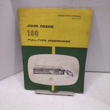 JOHN DEERE 190 pull-type windrower Operator&#39;s Manual OMW14750 - $14.84
