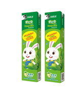 (2 Pieces 40G) Darlie Bunny Kids - Apple Flavour Toothpaste Tooth Brush - £18.08 GBP