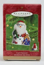 VINTAGE 2000 Hallmark Cool Character Santa Claus Christmas Ornament - $19.79