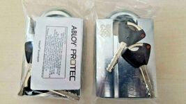 2 X ABLOY PL362N PROTEC Keyed Alike Shrouded Hardened Steel Padlocks wit... - $719.99