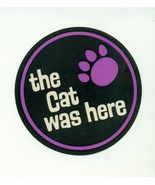 ARCTIC CAT &quot;The Cat Was Here&quot; vintage 2-1/2&quot; sticker circa 1970s - £5.95 GBP