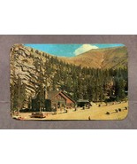 Vintage 1960s Postcard Glen Cove Inn Pikes Peak Colorado Postmark Old Cars - £5.49 GBP
