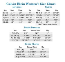 Calvin Klein Womens 10 White Pastel Floral V Neck Knee Length Dress NWT ... - £52.21 GBP