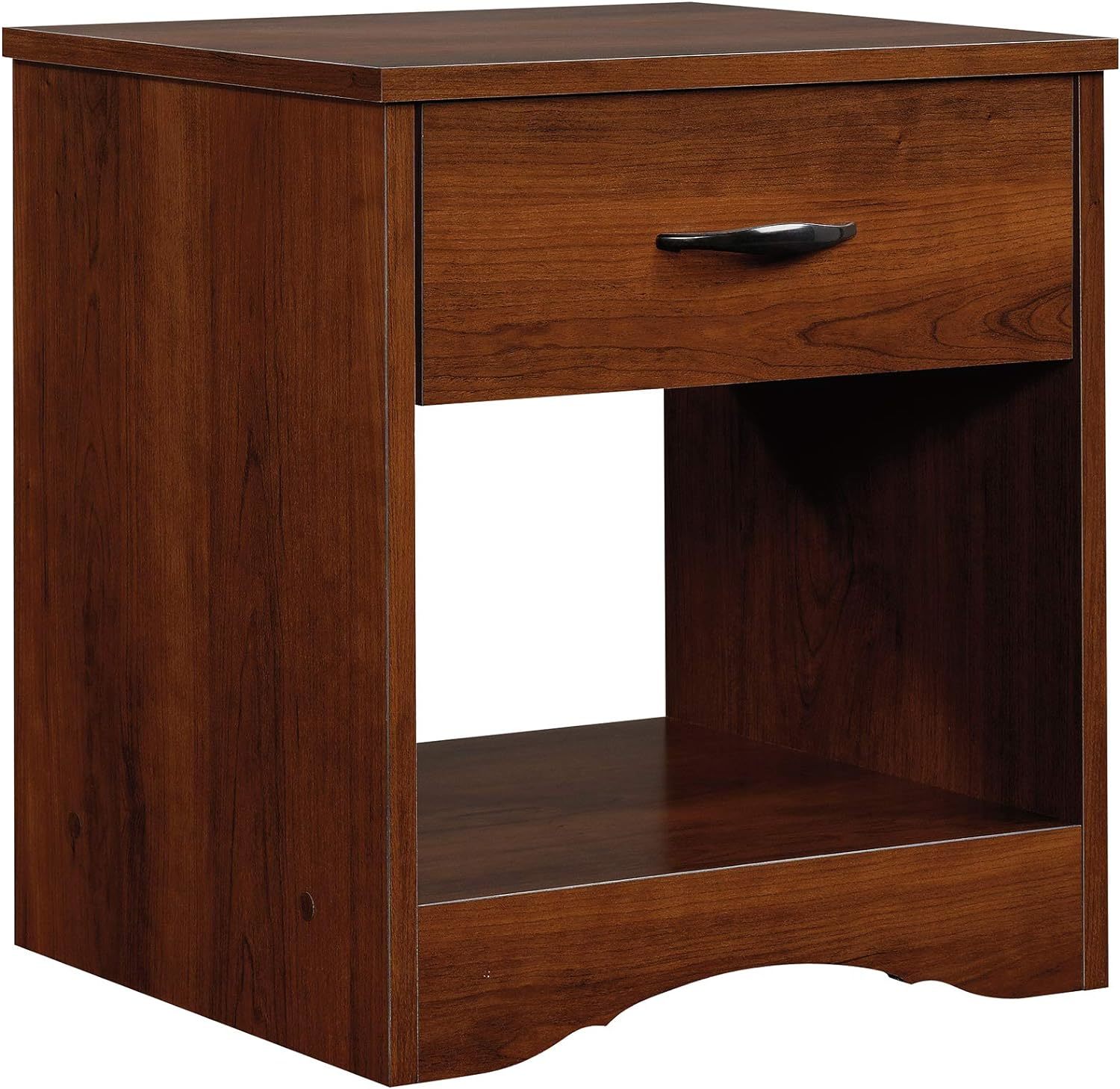 Sauder Beginnings Nightstand With A Brook Cherry Finish. - £54.15 GBP