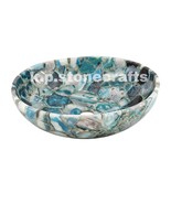 Turquoise Agate Sink – Handcrafted Gemstone Basin for Luxurious Bathroom... - $11,551.42 MXN