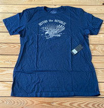 cody James NWT $19.99 women’s printed t Shirt size L blue H10 - £9.05 GBP