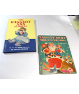 Raggedy Ann -Lot of 2 -Johnny Guelle -Raggedy Ann Stories &amp; Merriest Chr... - $10.99