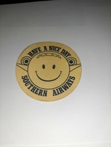 Southern Airways Airlines Coaster - Cardboard - Have A Nice Day - $6.00
