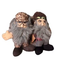 Duck Dynasty 2 Set Characters Talking Plush Si and Willie Robertson Collectibles - $5.00