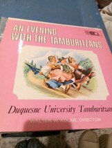 AN EVENING WITH TAMBURITZANS - DUQUESNE Vintage rare vinyl Lp Serbia Folk - $5.53