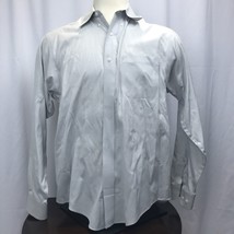 Croft &amp; Barrow Pinpoint All Cotton Non-Iron 15.5 34/35 Dress Collared  Shirt - £11.50 GBP