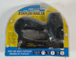 NEW Chicago Electric Power Tools 3-In-1 Stapler Brad Pin Nailer - 93749 - $39.59