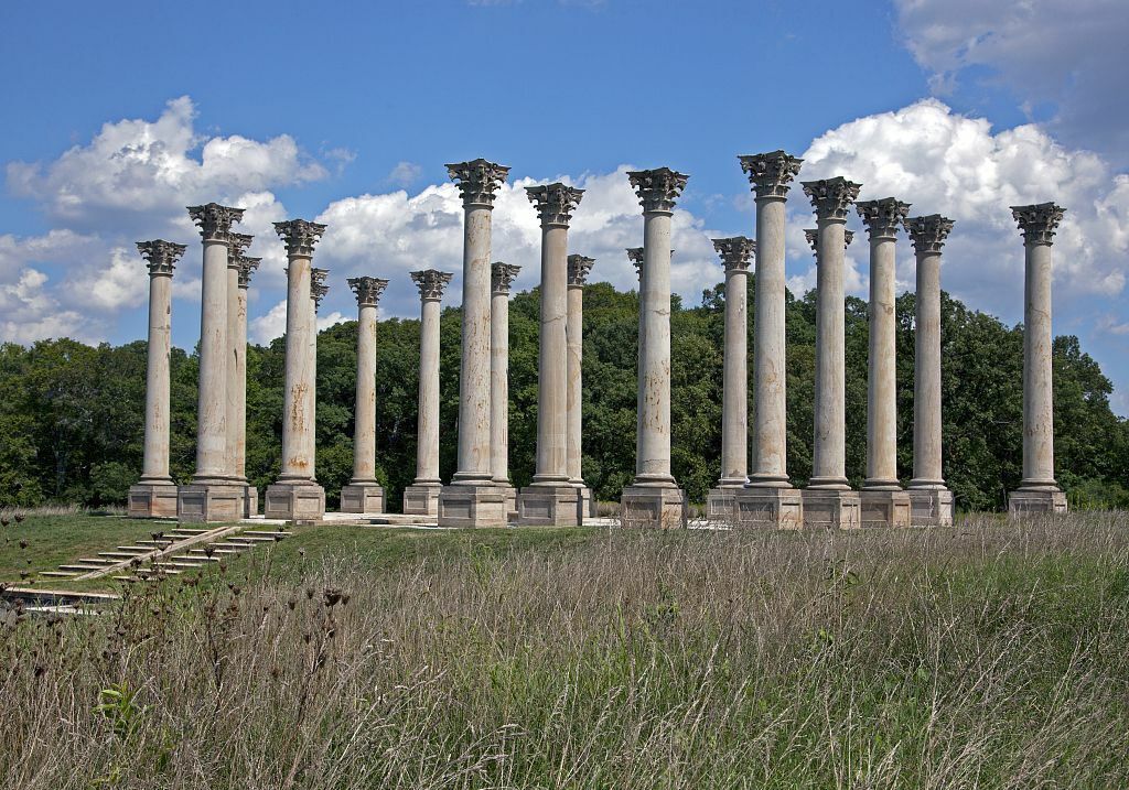 National Capitol Columns at the National Arboretum in Washington DC Photo Print - $8.81 - $14.69