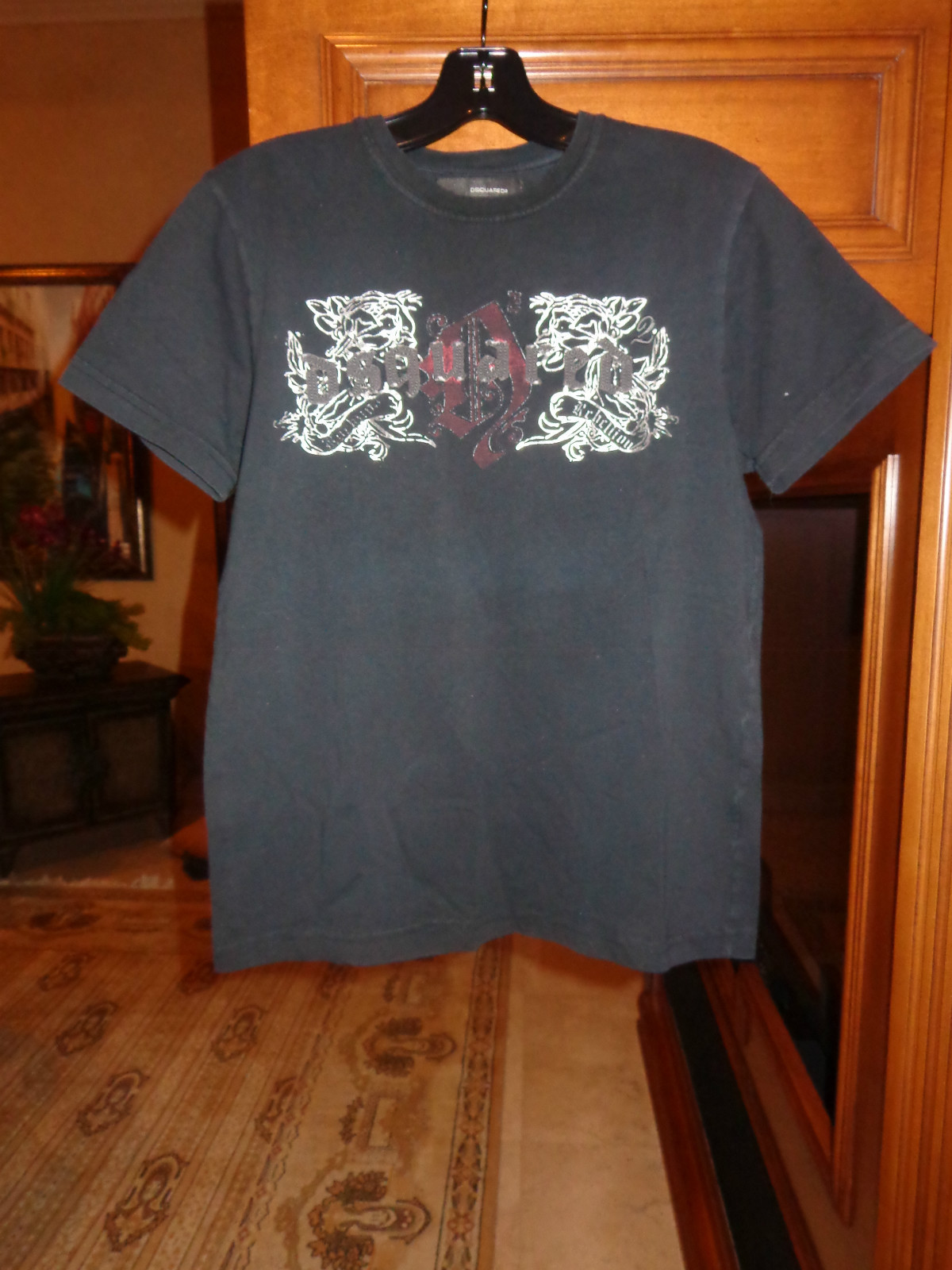  Dsquared 2 Mens Designer t-shirt shirt pre-owned size: medium