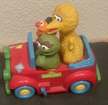 Vintage Tyco Sesame Street Jalopy Wind Up Car Big Bird, Oscar, &  Ernie - $15.90