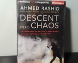 Descent into Chaos di Ahmed Rashid (CD Audiobook, 2008, integrale) Nuovo - $28.49