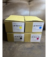 NEW 4-pack toner cartridges compatible with Lexmark CS421,521,622,CX421,... - $138.20 CAD
