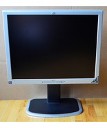 HP 2035 20&quot; LCD MONITOR COMPLETE WITH STAND AND POWER+VGA CABLES WORKS G... - $74.41