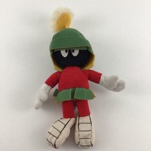 Warner Bros Marvin The Martian 10&quot; Plush Bean Bag Stuffed Toy Vintage 1998 - £19.43 GBP