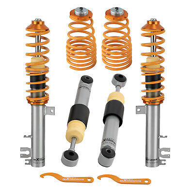 Adjustable Coilovers Suspension Lowering Kit Shocks Absorber For Fiat 500 2007+