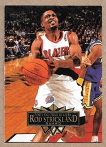 1995-96 Ultra #152 Rod Strickland Portland Trail Blazers - £1.30 GBP