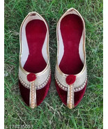 flip flop punjabi jutti khussa shoes indian shoes bridal shoes Mojari ju... - $406.17 MXN