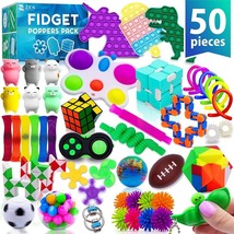 50 Pcs Fidget Pack - Party Favors Gifts for Kids, Adults &amp; Autistics - £25.70 GBP