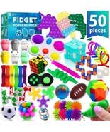 50 Pcs Fidget Pack - Party Favors Gifts for Kids, Adults &amp; Autistics - £26.10 GBP