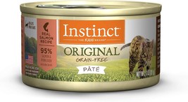 Instinct Original Grain Free Real Salmon Recipe Natural Wet Canned Cat Food by - £51.15 GBP