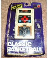 Mattel Classic Basketball Vintage  Electronic  Handheld Game. Original Package - $38.00