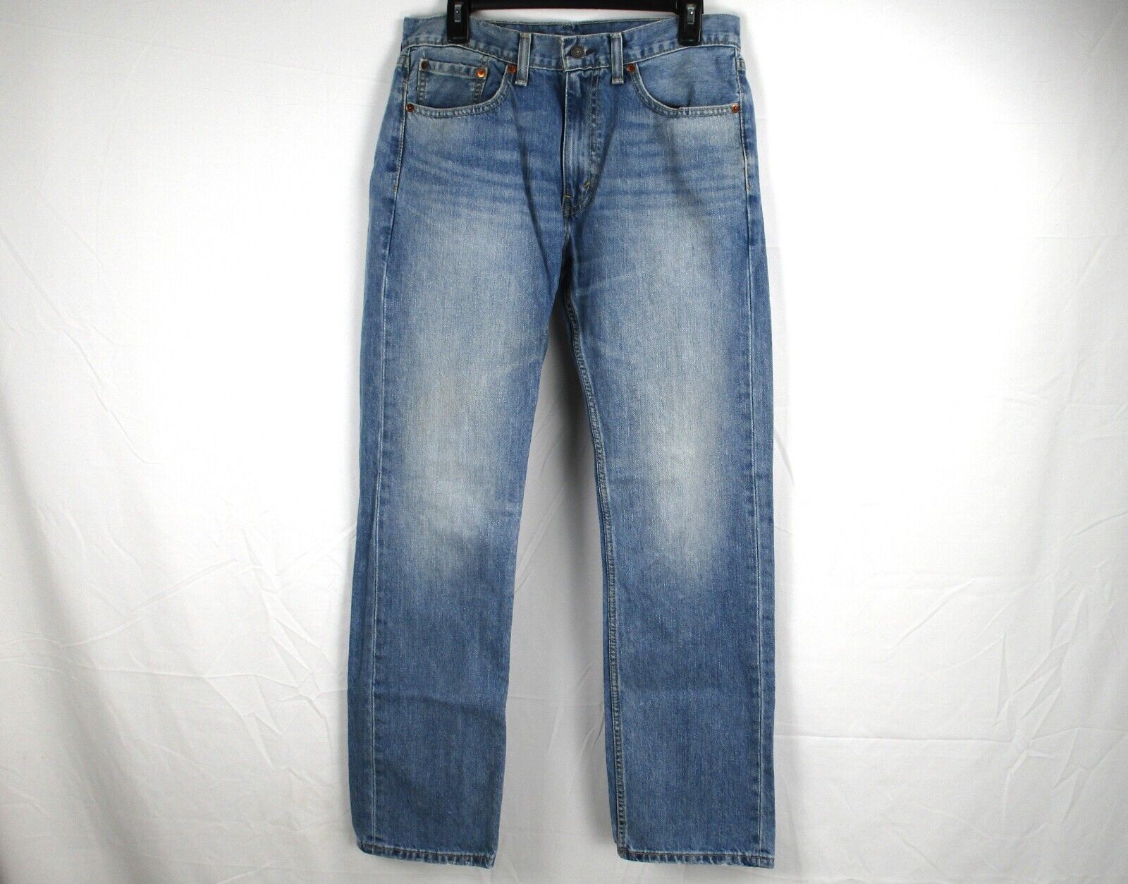 Primary image for Levi's® 505 Regular Fit Straight Leg Jeans Men's Sz 32 Waist x 32 Inseam Denim