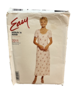 Easy McCall&#39;s Stitch &#39;n Save Sewing Pattern Misses Dress Size 8-14 Uncut... - £4.61 GBP