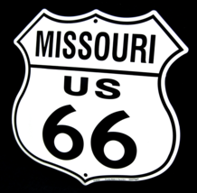 ROUTE 66 Shield - MO - *US MADE* Embossed Sign - Man Cave Garage Bar Wall Decor - £14.86 GBP
