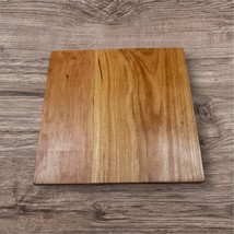 Handcrafted 12 x 12 Large Cutting Board Cherry Hardwood Face Grain Rusti... - $828.12 MXN