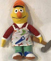 Sesame Street Bert Ernie Muppets 2005 Roommate Doll Apron Tools Plush Decor B70 - £23.54 GBP