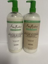 Shea Moisture Boosting Shampoo And Conditioner Natural Infusion, 34 Fl Oz Each - £29.67 GBP