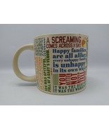 Unemployed Philosophers First Lines Of Literature Quotes Coffee Mug Book... - £9.34 GBP