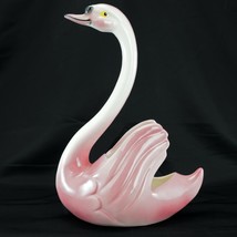 Mid-century Pink Swan Planter Maddux of California Circa 1950 - £64.52 GBP